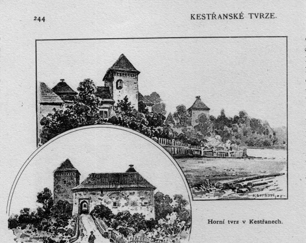 Horní tvrz Kestřany